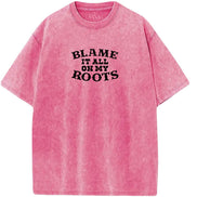 On My Root oversized T-shirt
