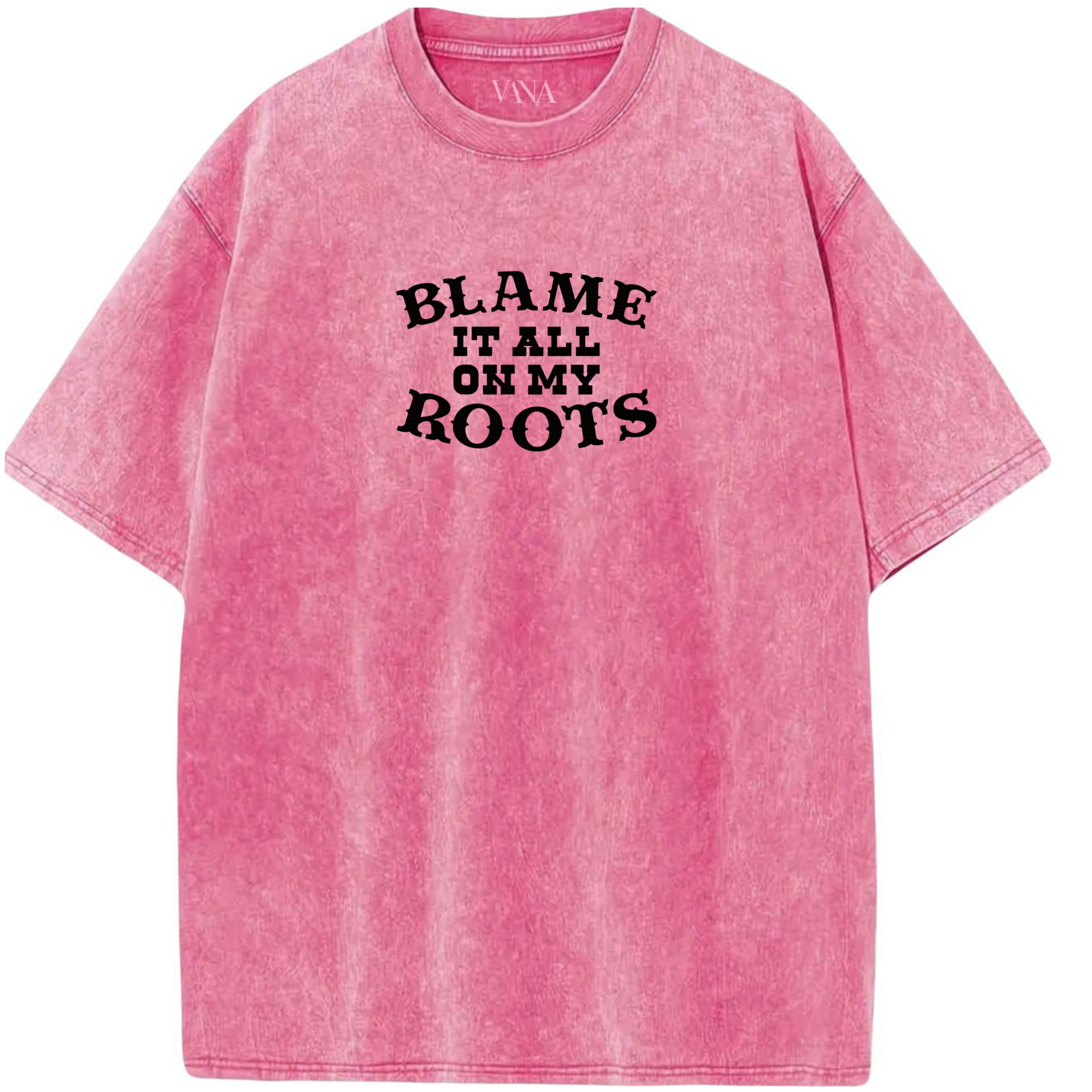 On My Root oversized T-shirt