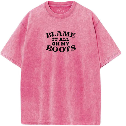On My Root oversized T-shirt