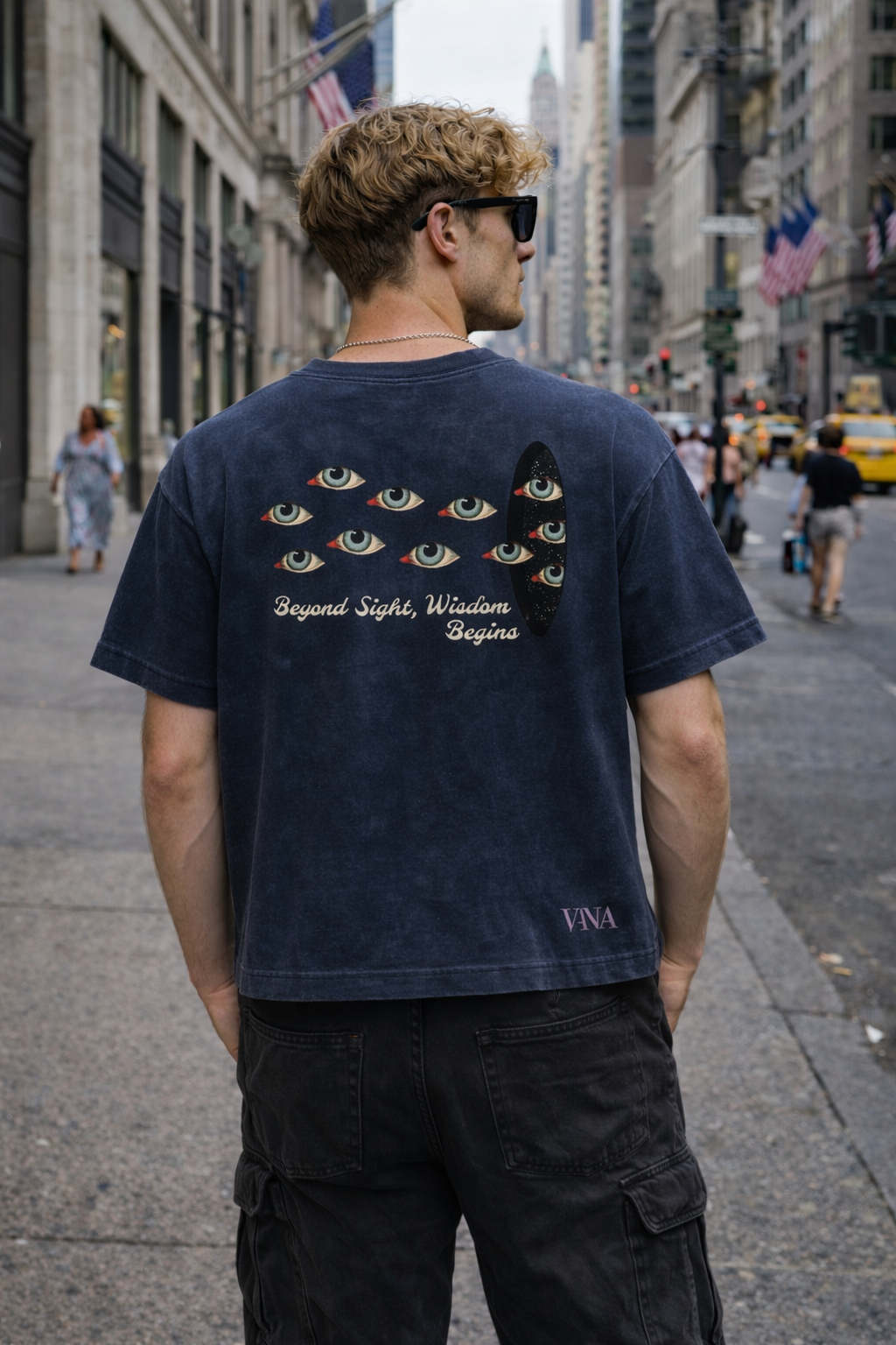 Beyond sight Oversized Boxy Tshirt