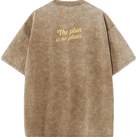 No Plan Oversized T-shirt