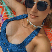Choker Perlas