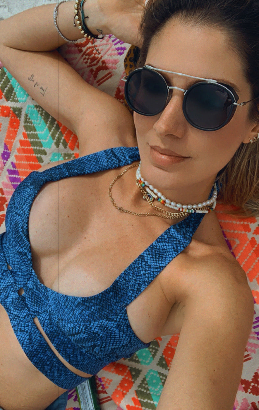 Choker Perlas