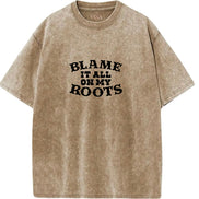 On My Root oversized T-shirt