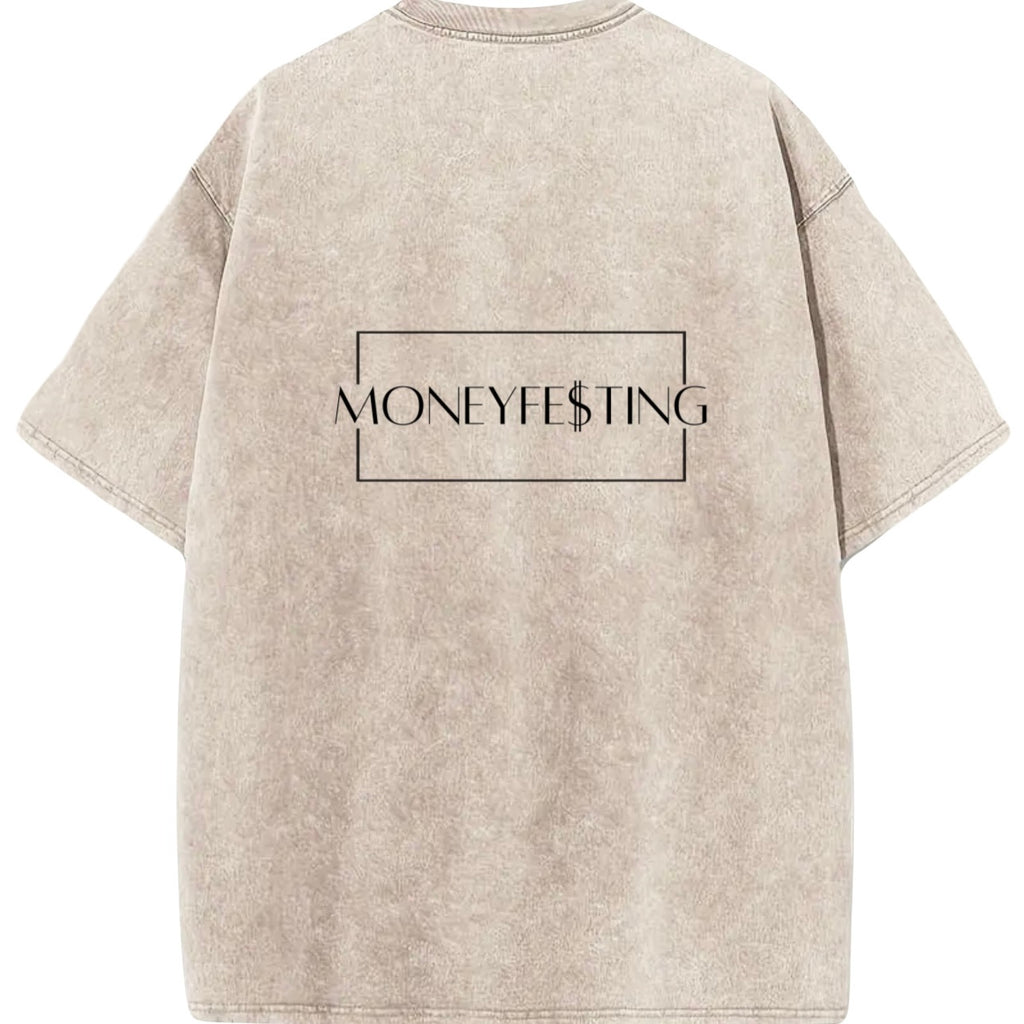 Moneyfesting  Oversized  T-shirt