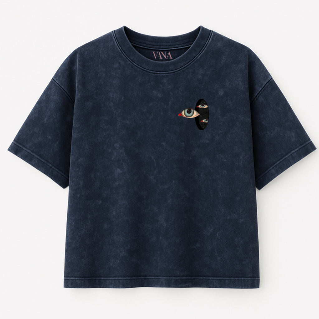 Beyond sight Oversized Boxy Tshirt