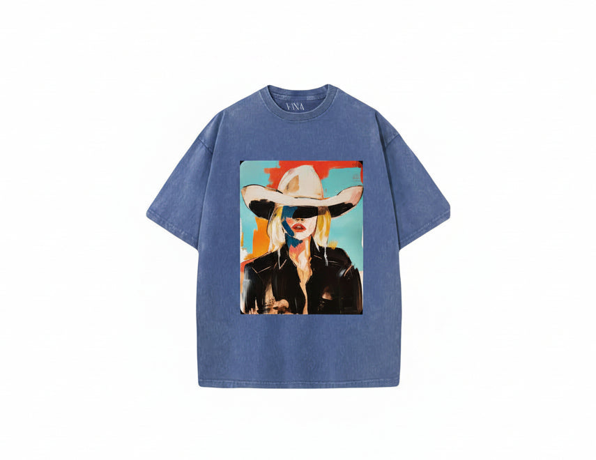 Cowgirl Superpower Oversized T-shirt