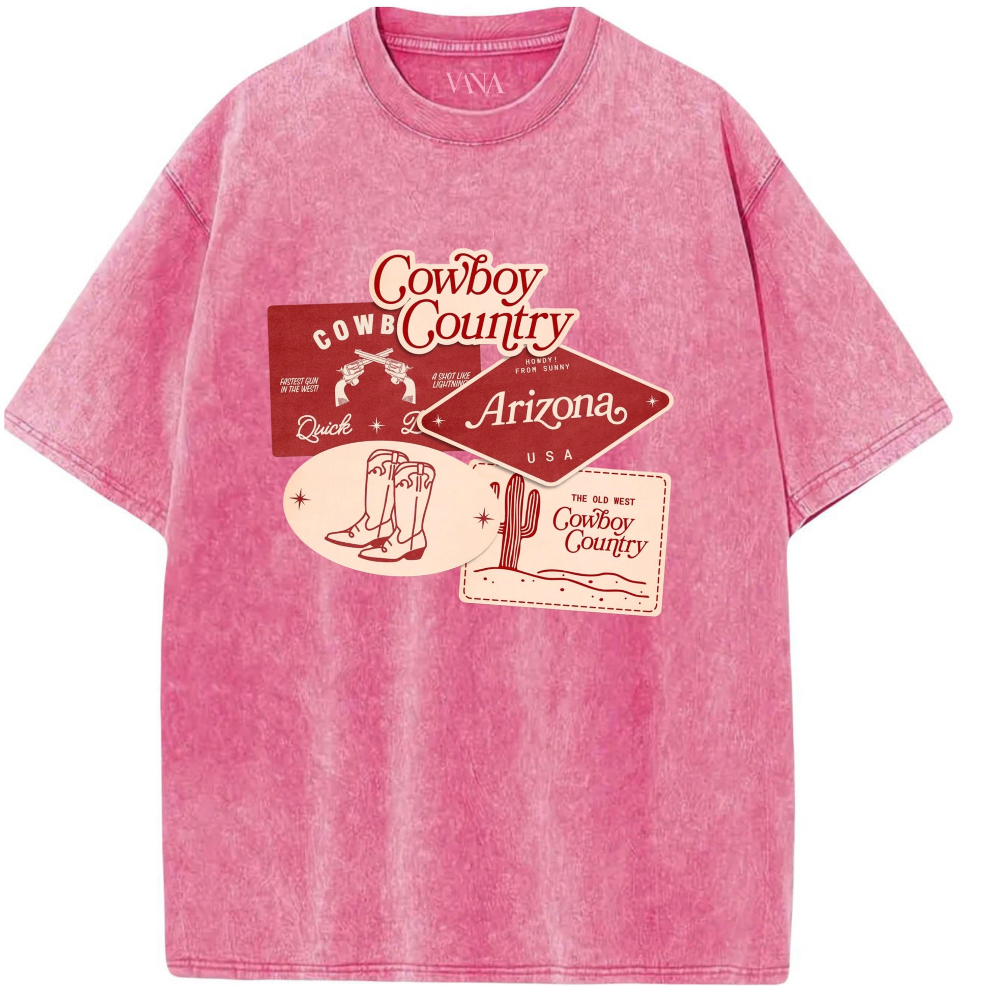 Cowboy Country Oversized T-shirt