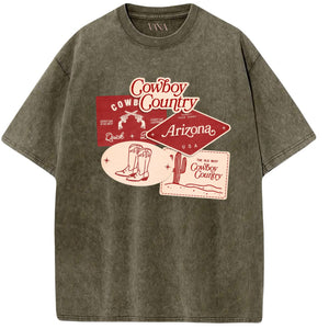 Cowboy Country Oversized T-shirt