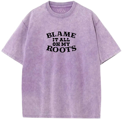On My Root oversized T-shirt