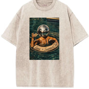 Summer Club Oversized T-shirt