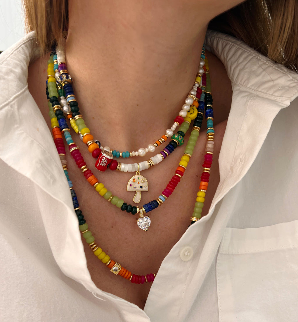 Colorful necklace Rainbow