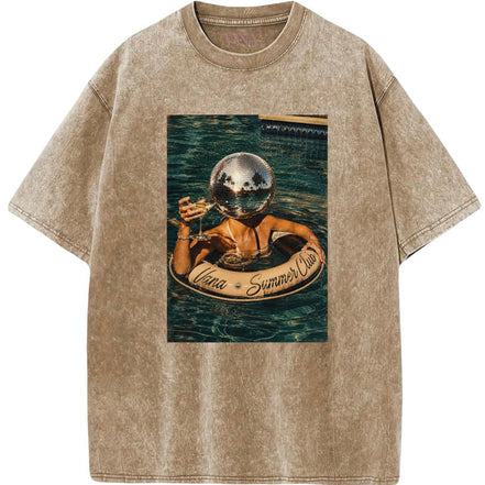 Summer Club Oversized T-shirt