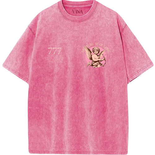 777 Angel Number T-shit Oversized