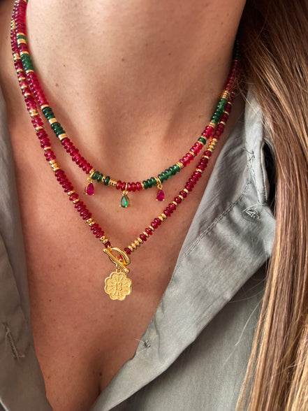 Lucky number necklace