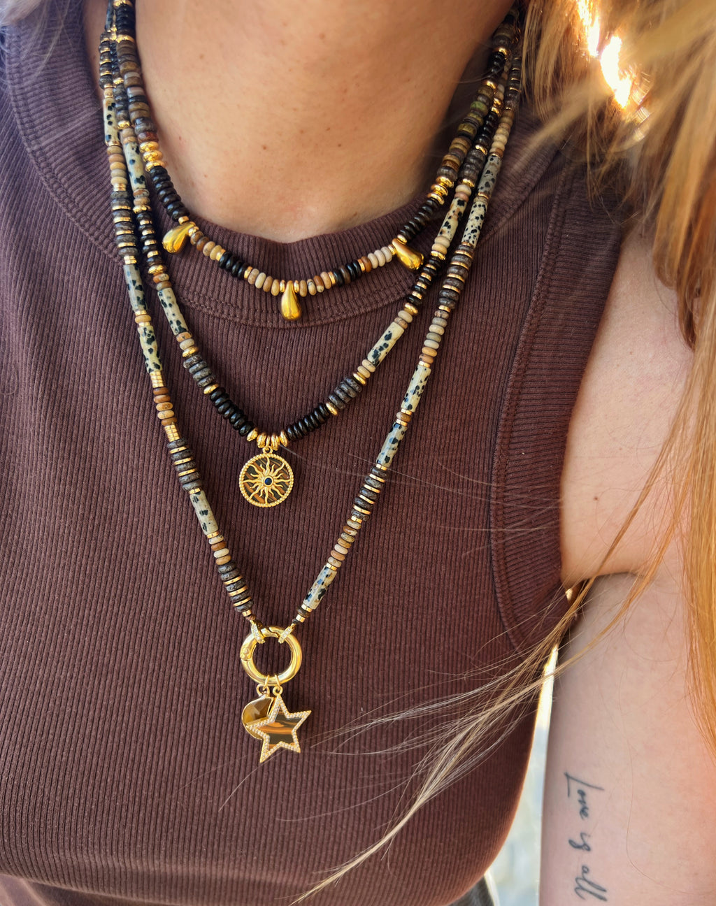 Sunset necklace