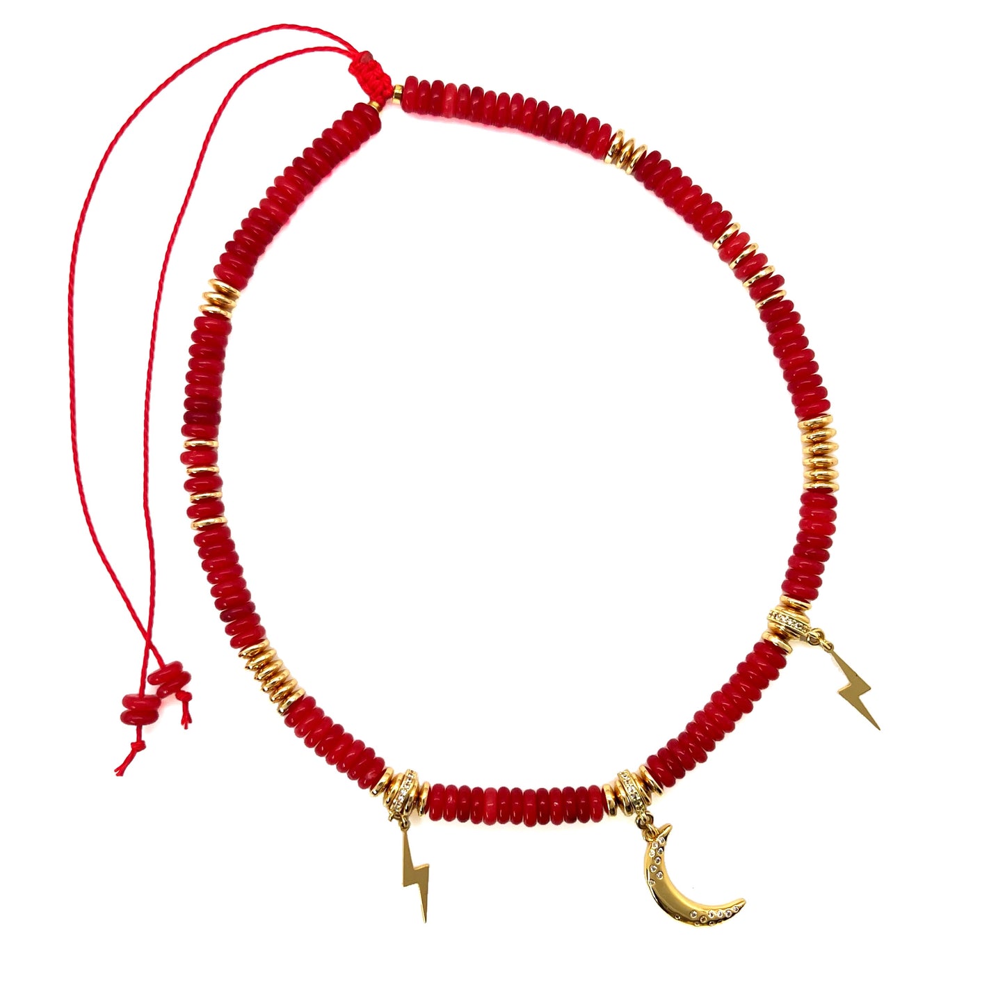 Red Moon Necklace