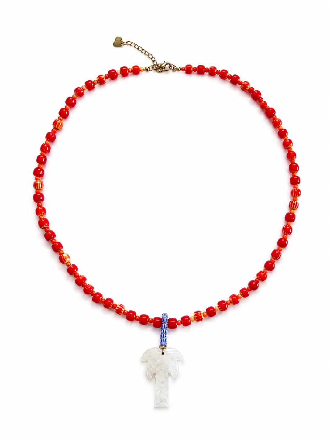 Tropical Palm Necklace