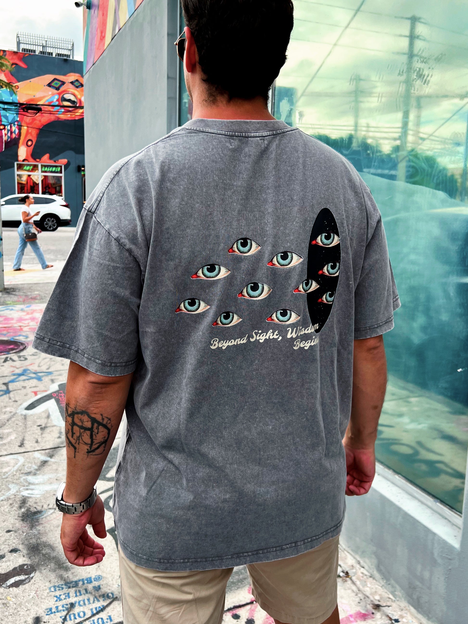 Beyond Sight oversized T-shirt