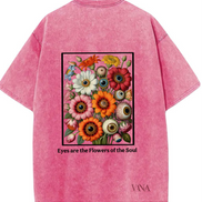 Flowers do Soul oversized T-shirt