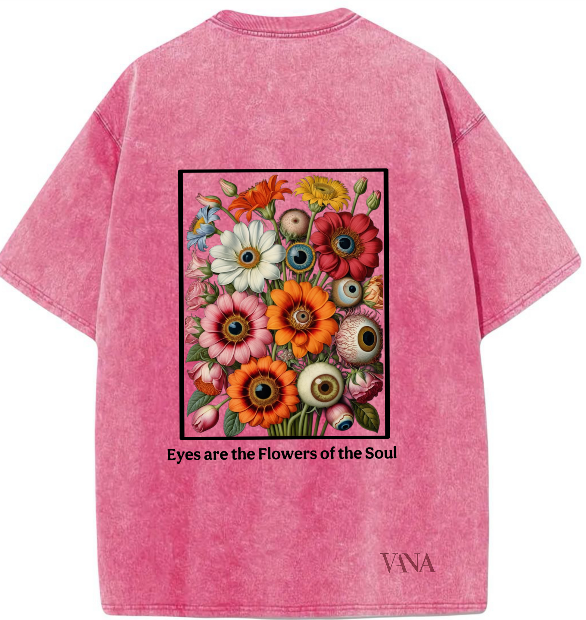 Flowers do Soul oversized T-shirt