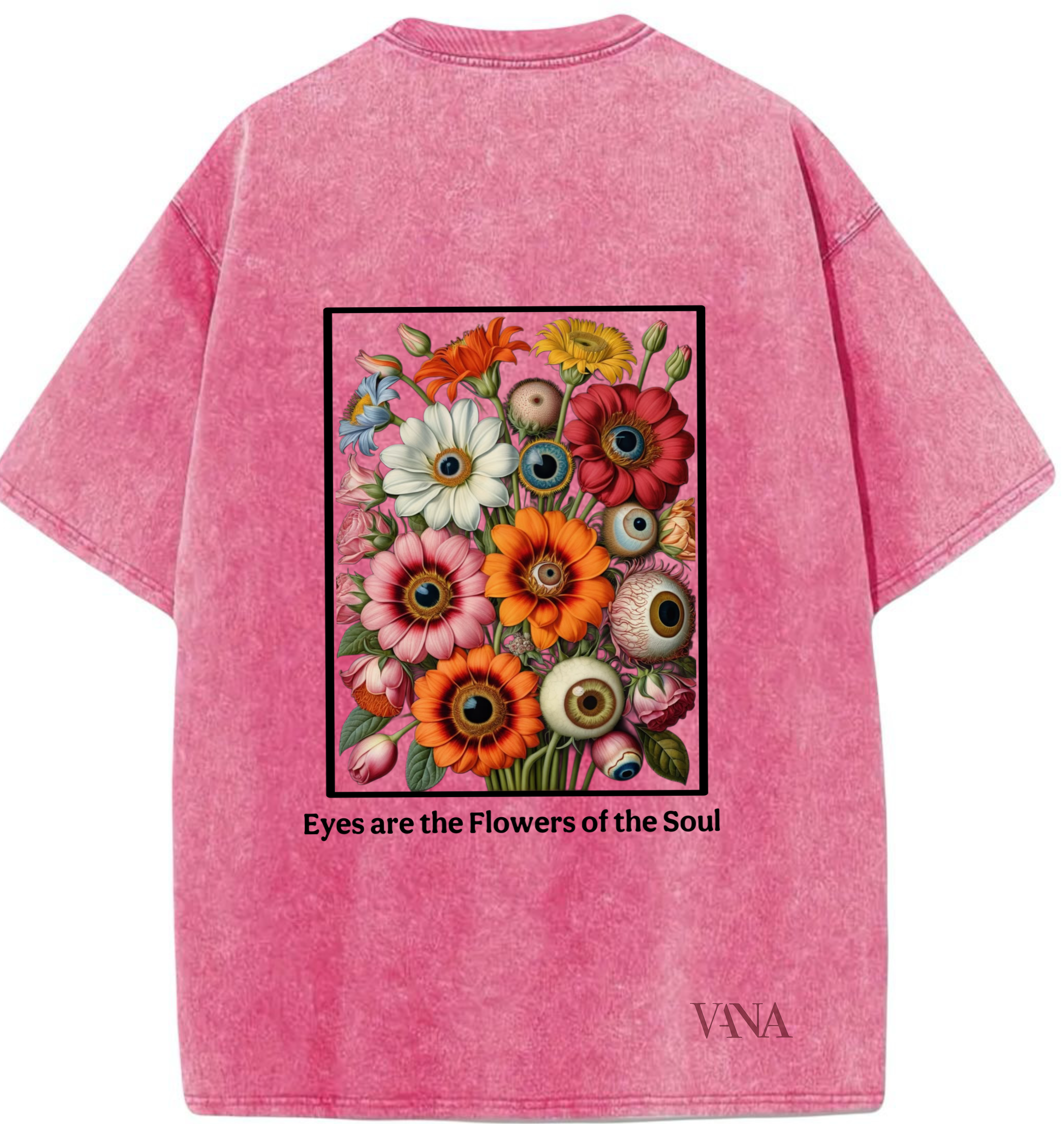 Flowers do Soul oversized T-shirt