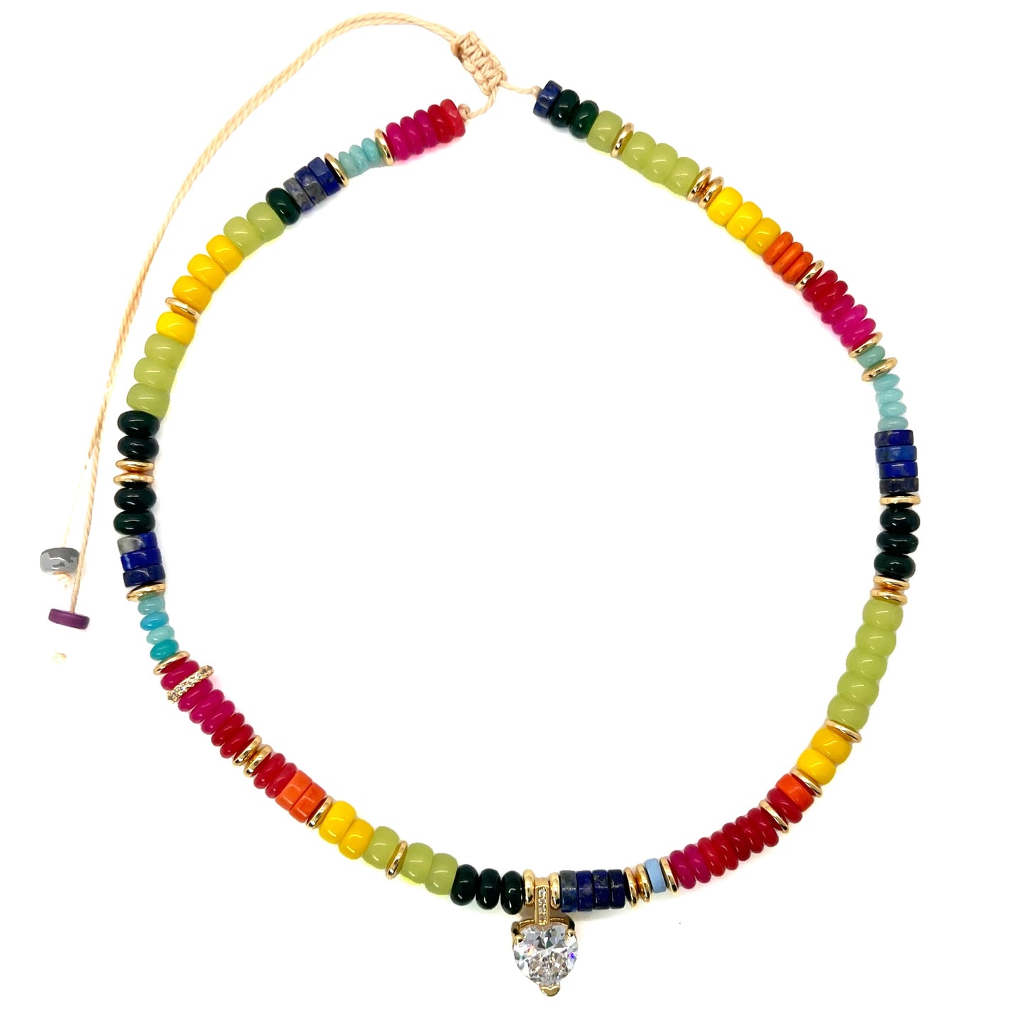 Colorful necklace Rainbow