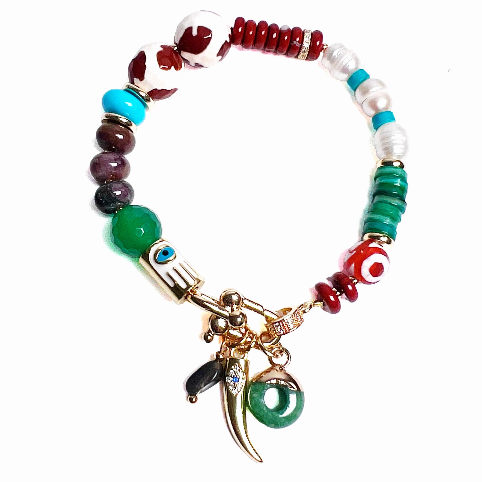 Colorful Bracelet Charms