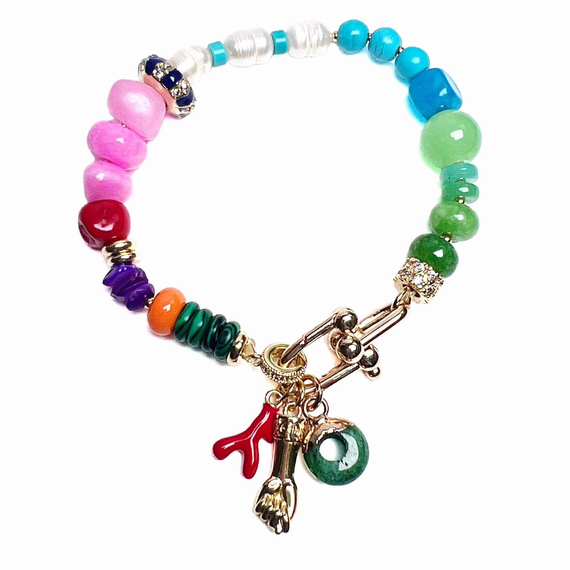 Colorful Bracelet Charms