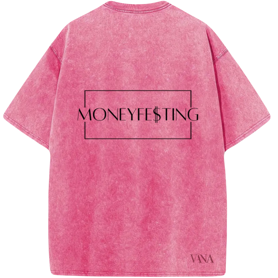 Moneyfesting  Oversized  T-shirt