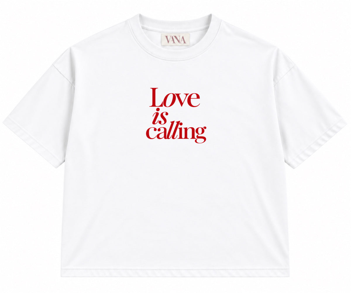 Love is Calling Oversized T-shirt