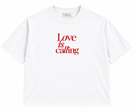 Love is Calling Oversized T-shirt