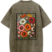 Flowers do Soul oversized T-shirt