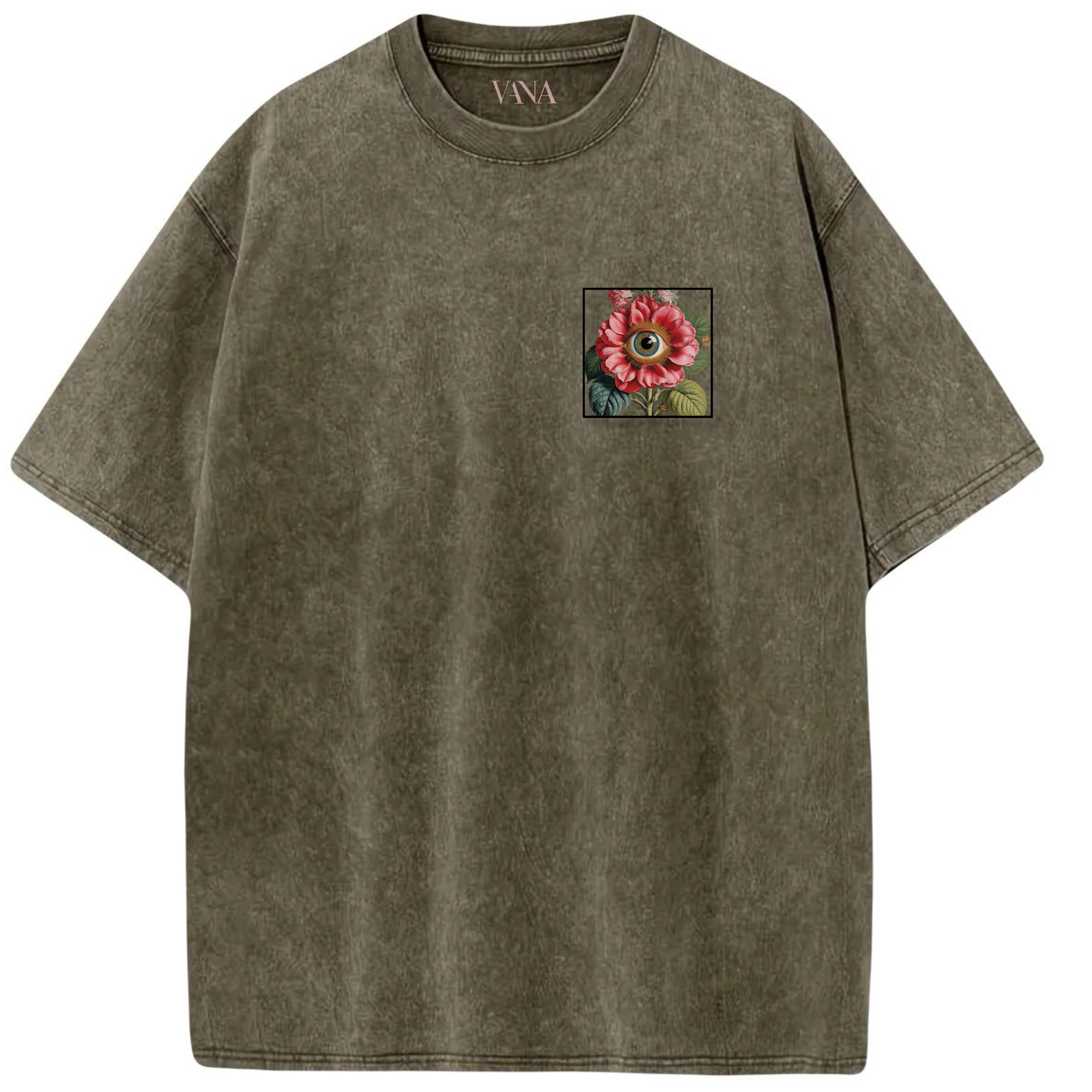 Flowers do Soul oversized T-shirt