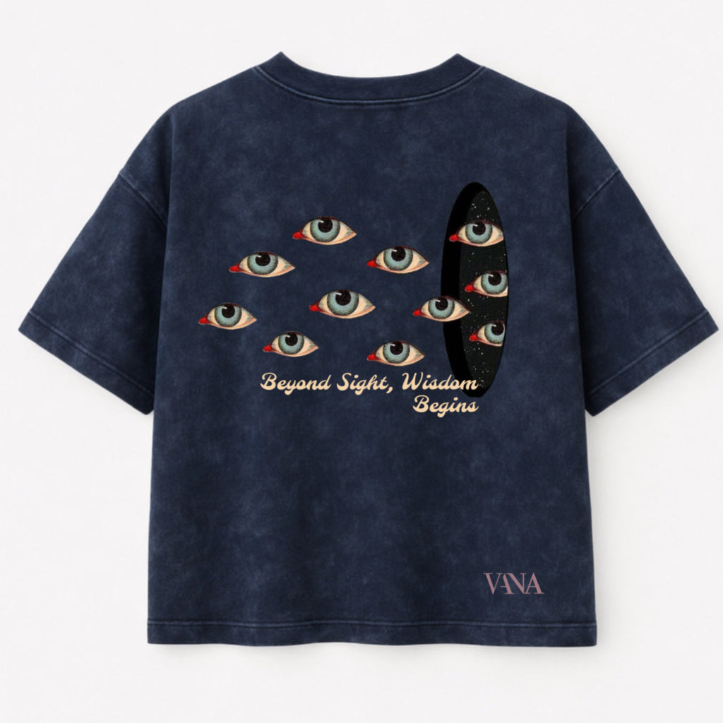 Beyond sight Oversized Boxy Tshirt