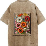 Flowers do Soul oversized T-shirt
