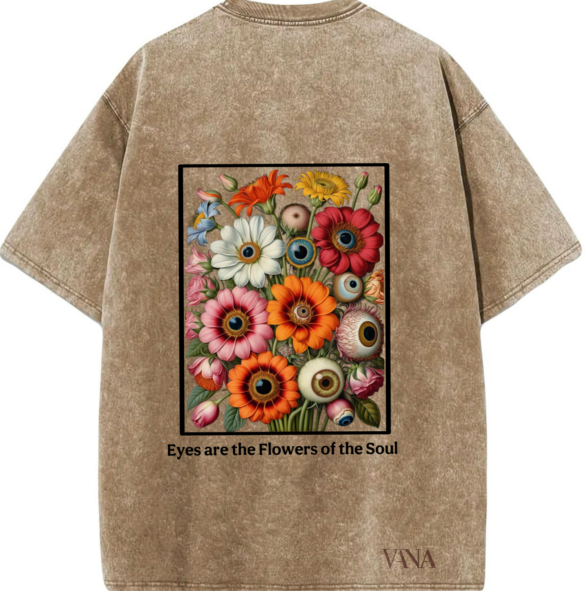 Flowers do Soul oversized T-shirt