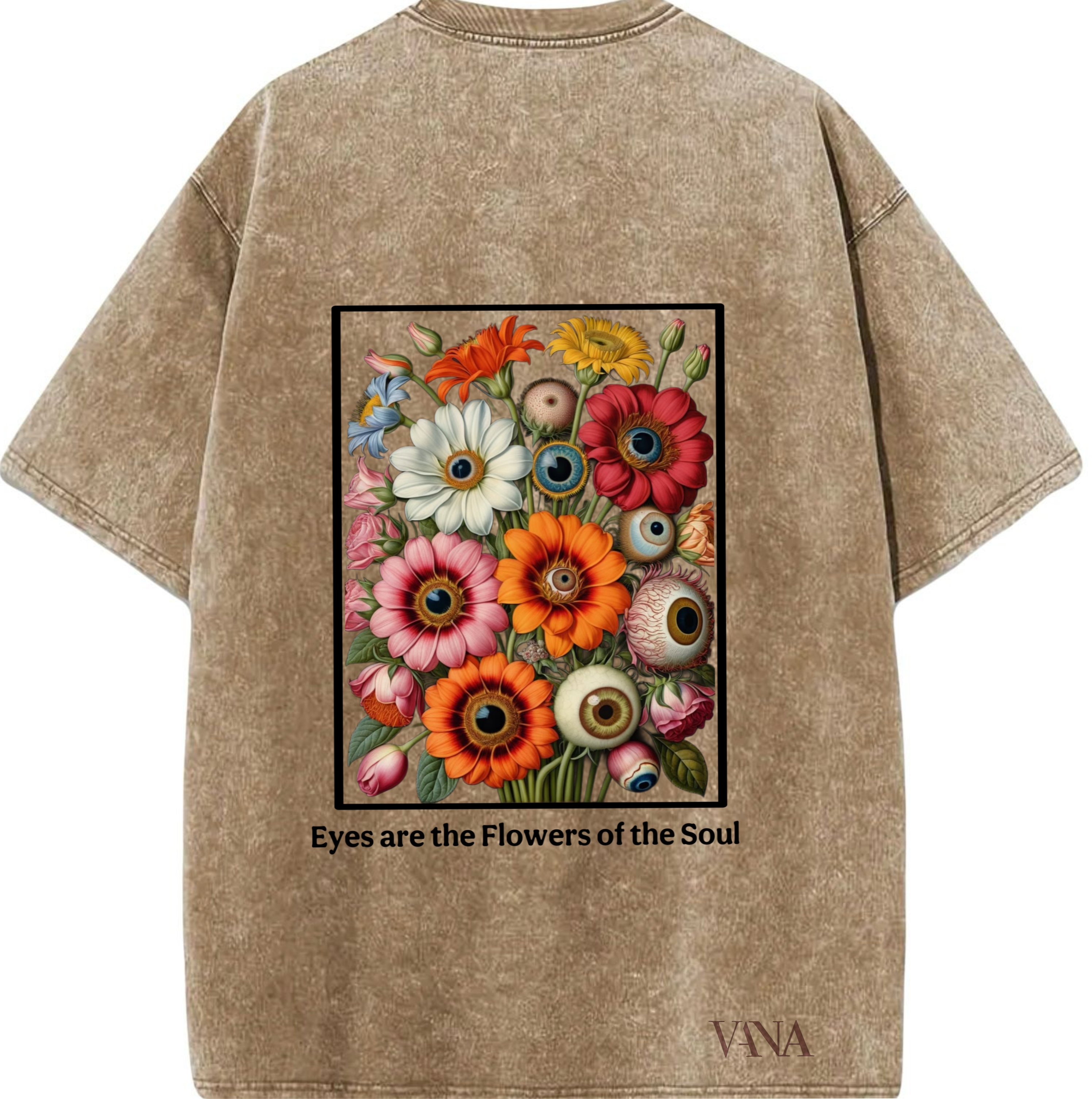 Flowers do Soul oversized T-shirt