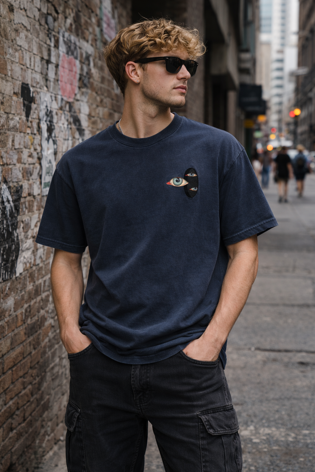 Beyond sight Oversized Boxy Tshirt