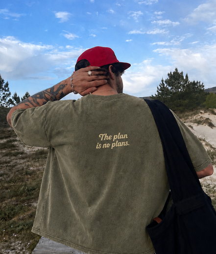 No Plan Oversized T-shirt