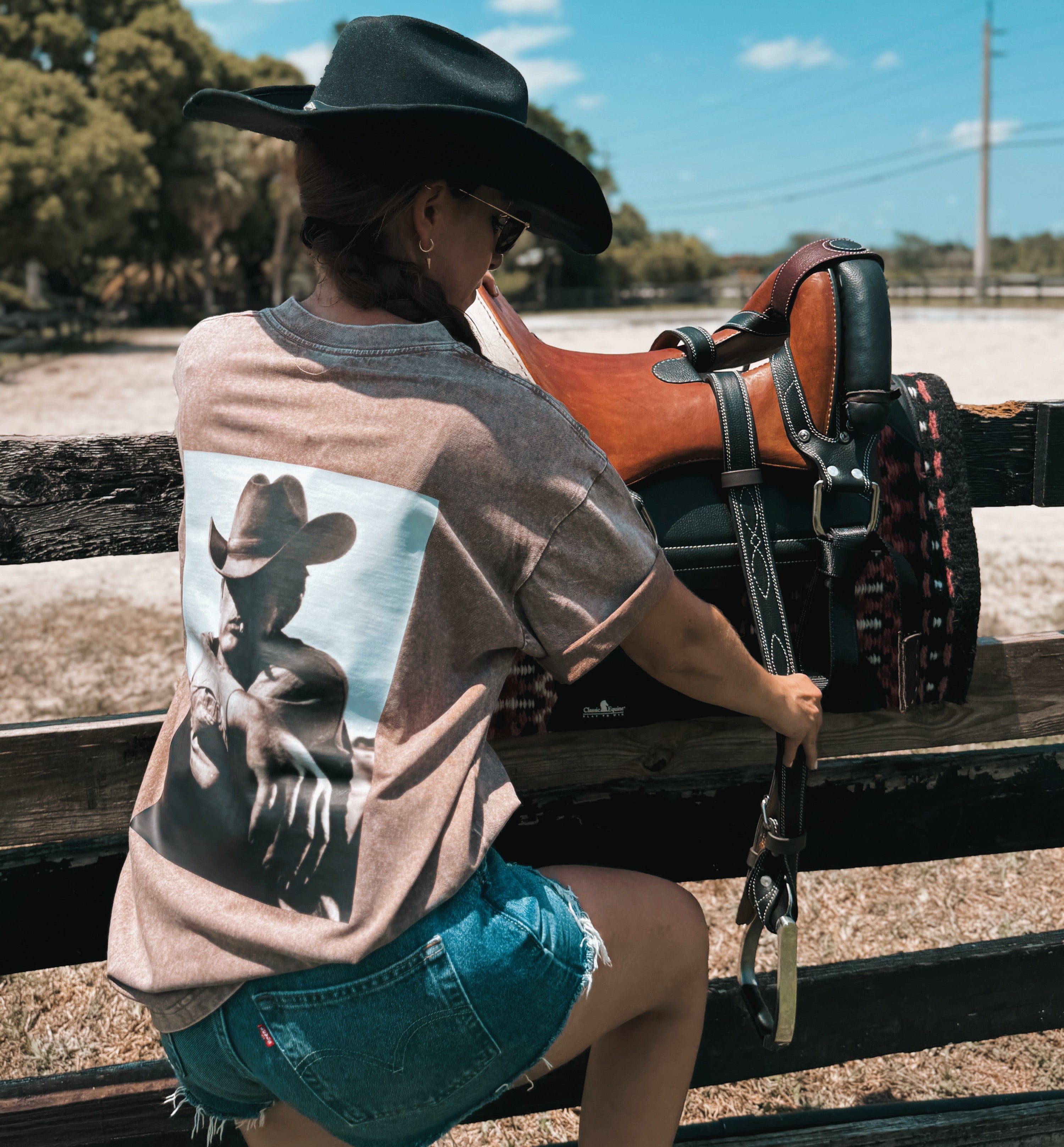 On My Root oversized T-shirt