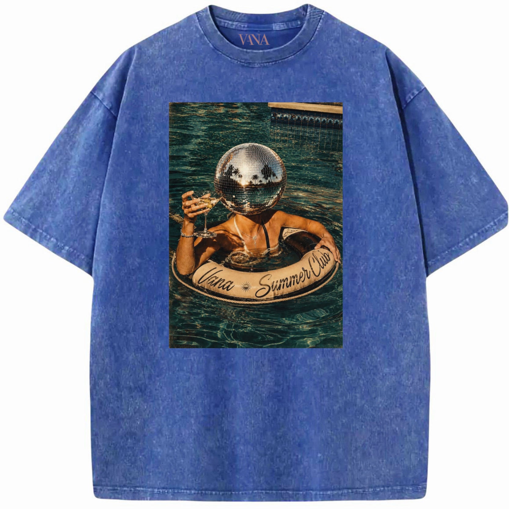 Summer Club Oversized T-shirt