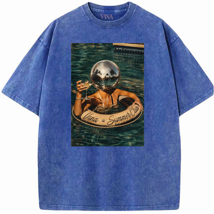 Summer Club Oversized T-shirt