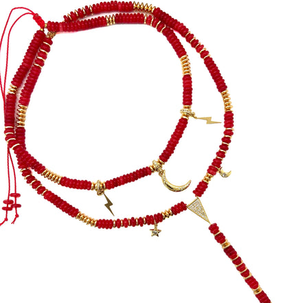 Red Moon Necklace