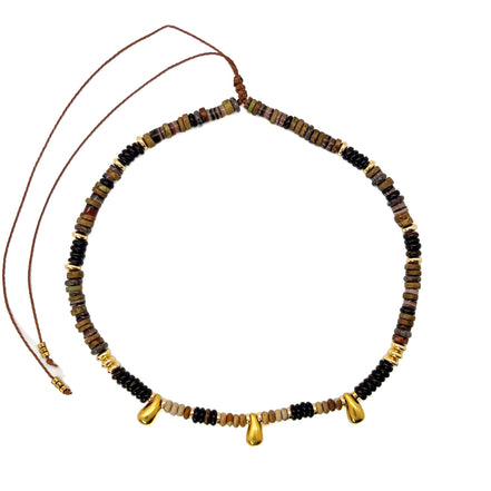 Sunset Necklace Triple Droops