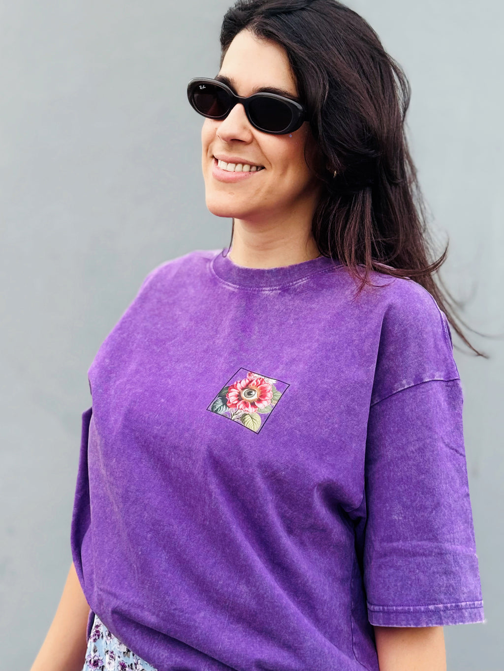 Flowers do Soul oversized T-shirt